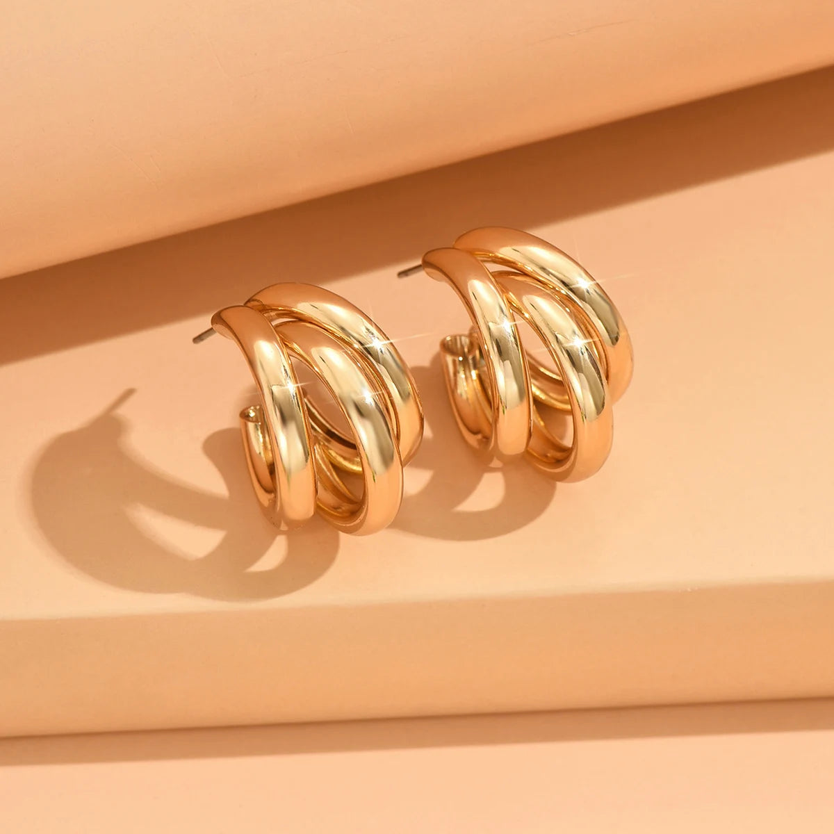 Gold Hoop Earrings