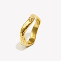 Hammered Unity Ring