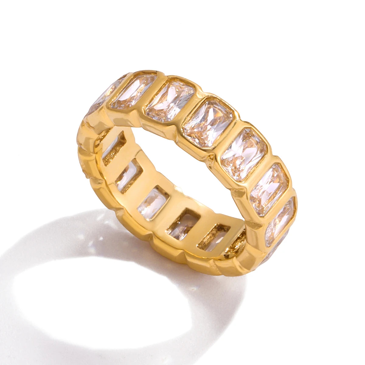 Zircon Drop Ring