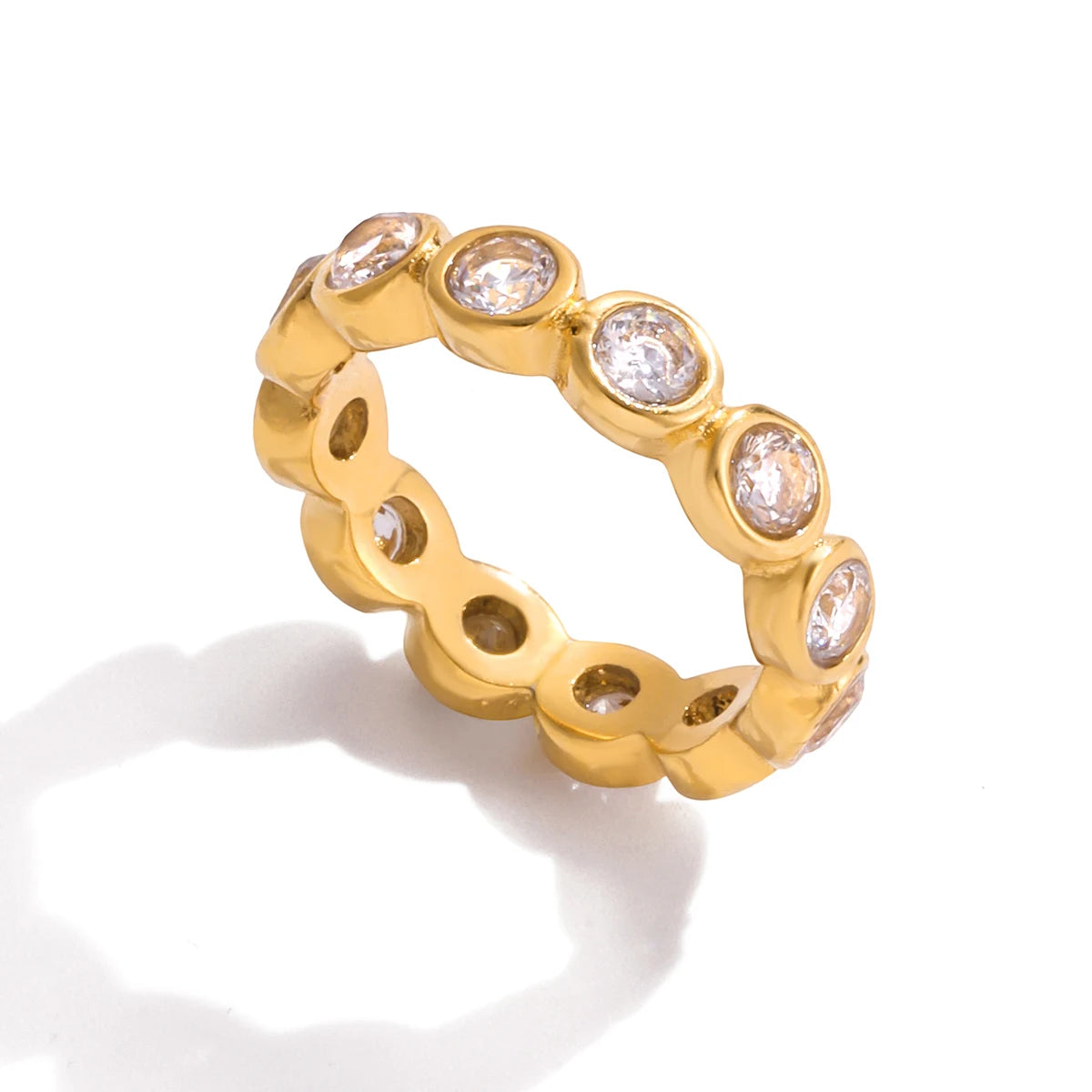 Zircon Drop Ring