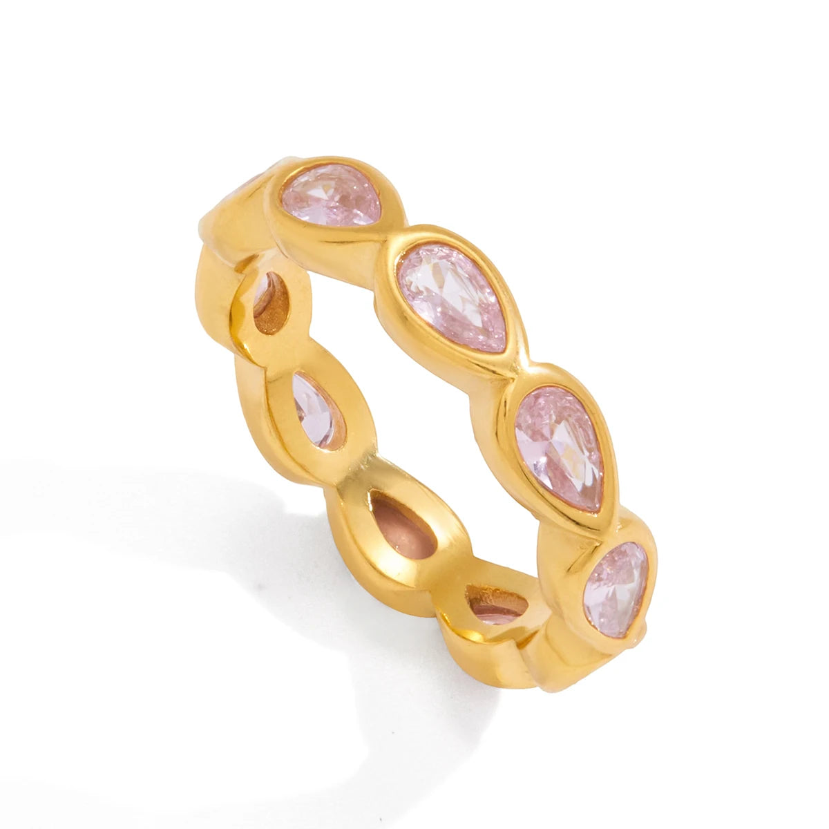 Zircon Drop Ring